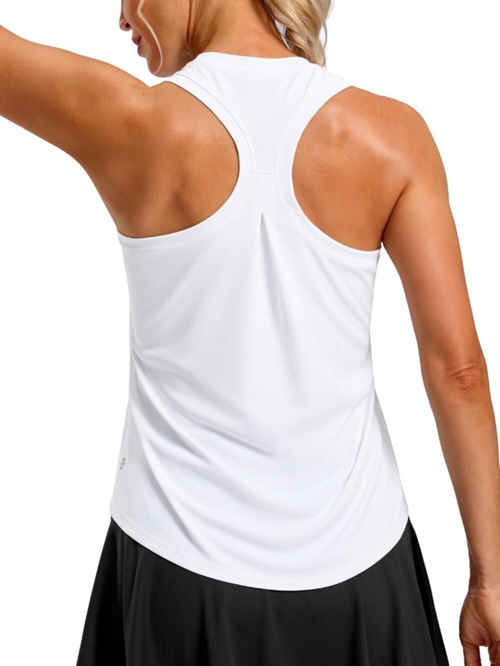 Women's Workout Tank Tops Racerback Athletic Yoga Tops Loose Fit Sleeveless Runn